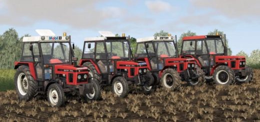 Moд ПАК Zetor 77 Serie Pack v1.0.0.0 Farming Simulator 2019