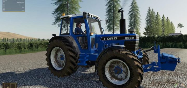 Мод трактор Ford 8630 v1.0 Farming Simulator 2019