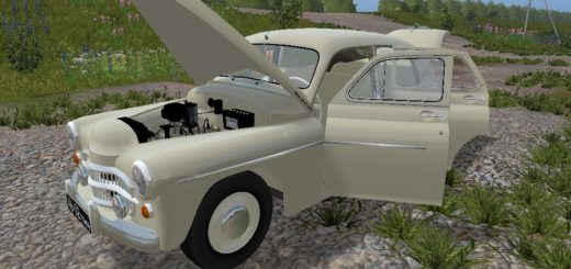 Мод авто ГАЗ М-20Б V2.0 Фермер Симулятор 17