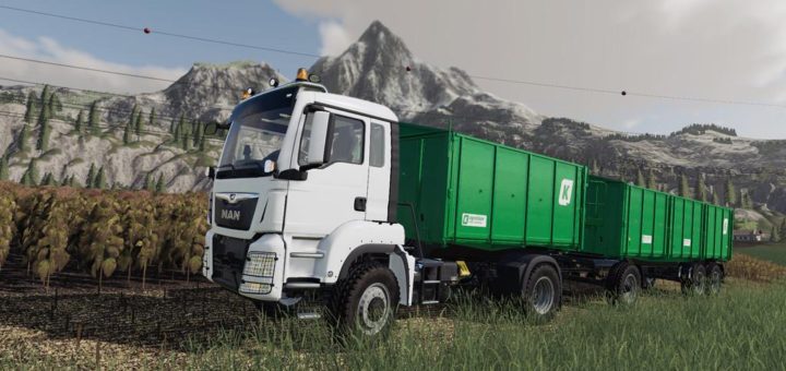 Мод ПАК Man TGS AgroTruck and Kroger HKD Pack v1.0 FS19