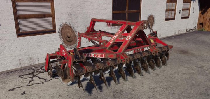 Мод культиватор Metalfach U741/1 v1.0.0.1 Farming Simulator 19