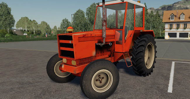 Мод трактор Renault 96 v1.0 Farming Simulator 19