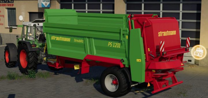 Мод прицеп Strautmann PS1201 v1.0.0.0 Farming Simulator 2019