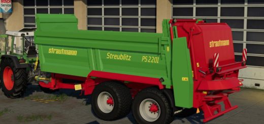 Мод прицеп Strautmann PS2201 v1.0 Farming Simulator 19