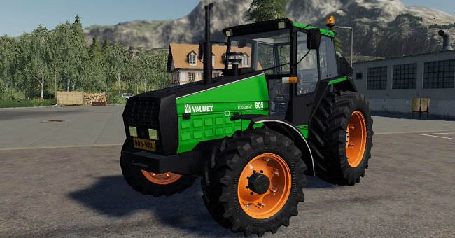 Мод трактор Valmet 905 v1.0.0.0 Farming Simulator 19