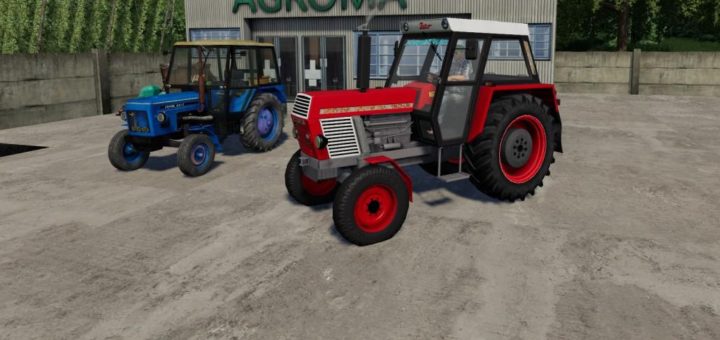 Мод трактор Zetor 12011 v1.0 Farming Simulator 2019