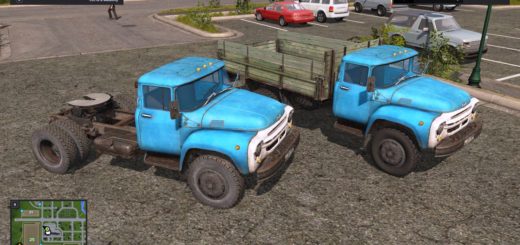 Мод ПАК ЗИЛ-130 БОРТОВОЙ И ТЯГАЧ V1.0 FS17