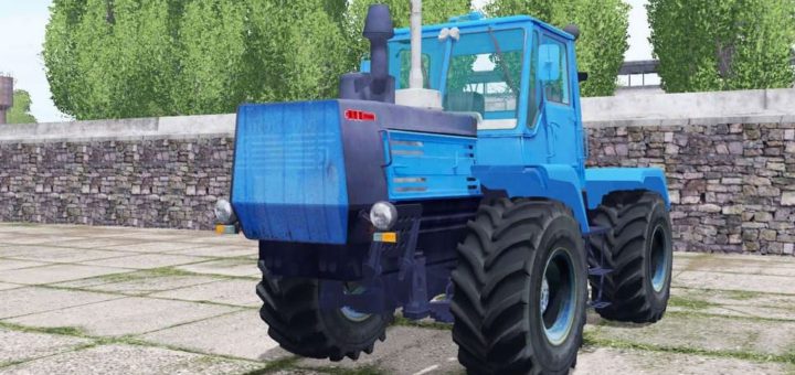 Мод трактор Т-150К СИНИЙ V1.0 ФС17