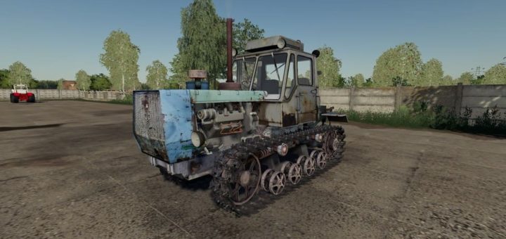 Мод трактор ХТЗ Т-150 ГУСЕНИЧНЫЙ V1.0 Фарминг Симулятор 19