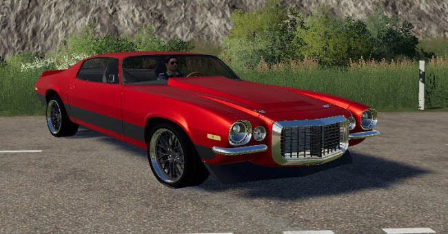 Мод авто 1970 Chevrolet Camaro v1.0.0.0 Farming Simulator 19