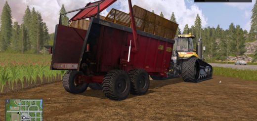 Мод прицеп ПМФ-20 V1.0 Farming Simulator 2017