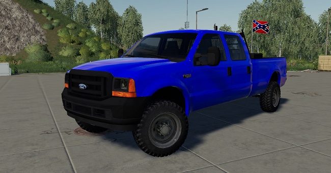 Мод авто 2002 Ford F250 7.3L v1.0 Farming Simulator 19