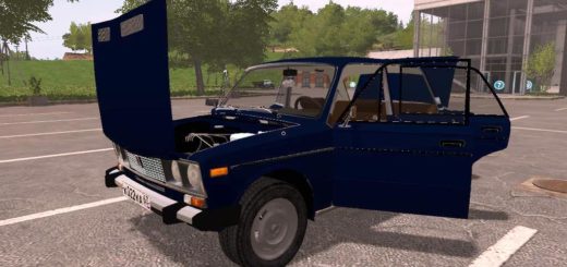 Мод авто ВА3 21061 V2.0 Синий Фарминг Симулятор 17