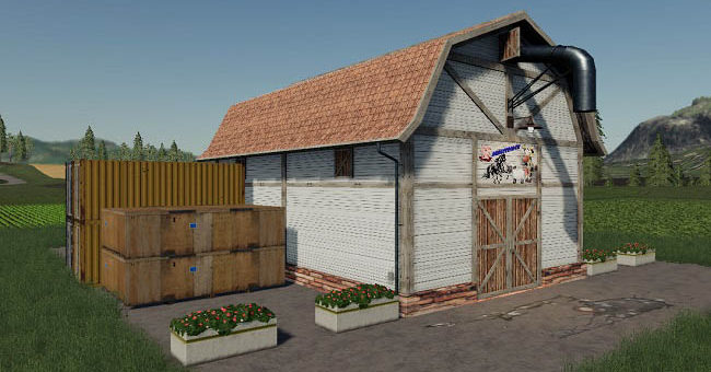 Мод амбар 50 fillTypes Multilager v1.0 Farming Simulator 19