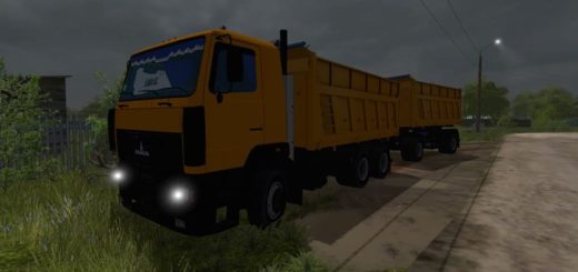 Мод грузовик МАЗ-6501 V1.0.0.0 Фарминг Симулятор 17