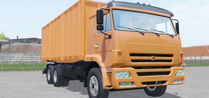 Мод грузовик КАМАЗ-65117 V3.0 Фермер Симулятор 17