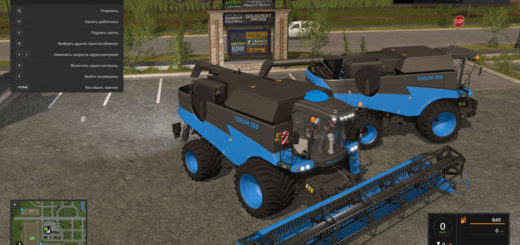 Мод комбайн ТОРУМ 760 СИНИЙ V2.0.4 Фарминг Симулятор 17