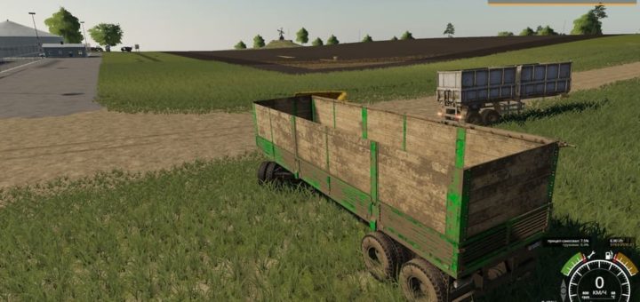 Мод прицеп ОДАЗ-9370 V1.0.1.0 Фарминг Симулятор 2019