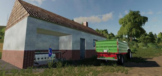 Мод мойка Karcher Washhouse v1.0.0.0 Farming Simulator 19