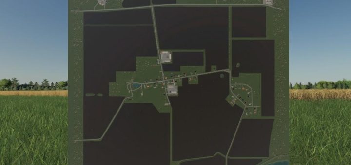 Мод карта Vorpommern Rugen v1.1.0.0 Farming Simulator 19