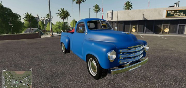 Мод авто Studebaker 2r Truck v1.0 Farming Simulator 2019