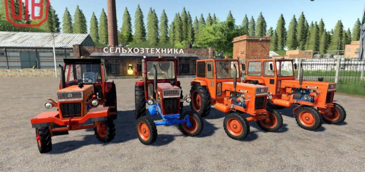 Мод ПАК Universal UTB Old Romanian Pack Tractors v1.0 FS19