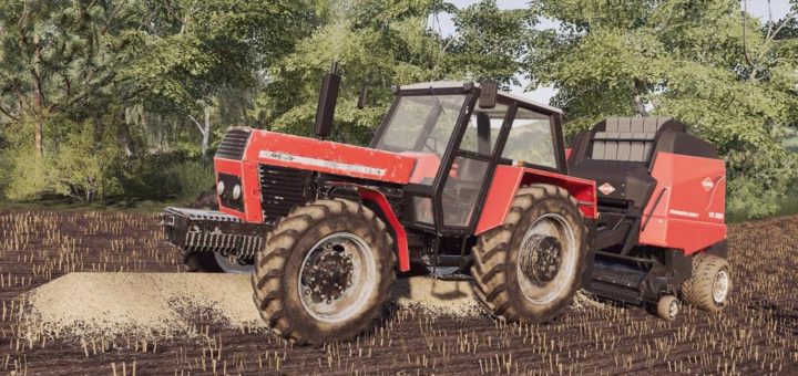 Мод трактор Ursus 1214 v1.0.0.0 Farming Simulator 19
