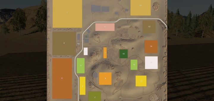 Мод карта Washoe Nevada v1.0.0.0 Farming Simulator 19