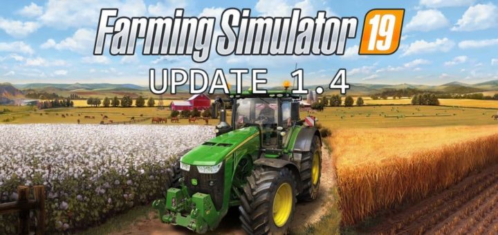 Скачать патч UPDATE PATCH V1.4 Farming Simulator 19