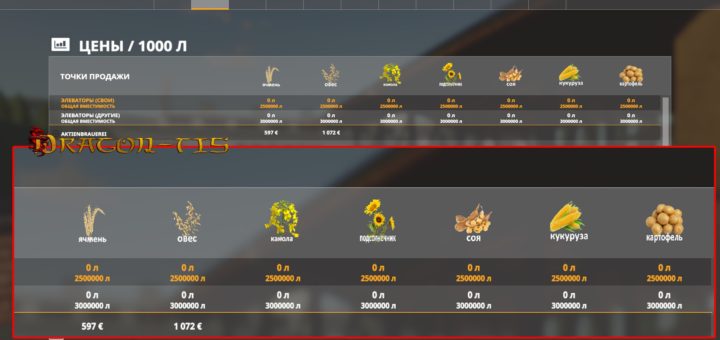 Мод скрипт INDIVITUALHUDFRUIT V0.6-01 RUS FS19