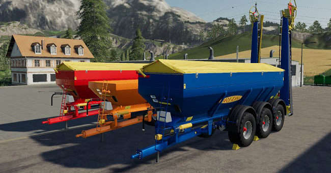 Мод прицеп Bredal K165 XX Farming Simulator 19