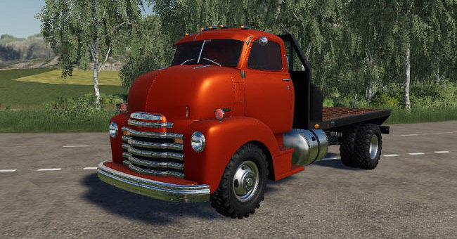 Мод авто Chevy COE 1948 Custom v1.0 Farming Simulator 19
