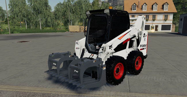Мод погрузчик CSM Bobcat 590 Series Skid Steer Pack v1.1.0 FS19