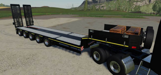 Мод трал Doll Heavy Hauler v1.0.0.0 Farming Simulator 19