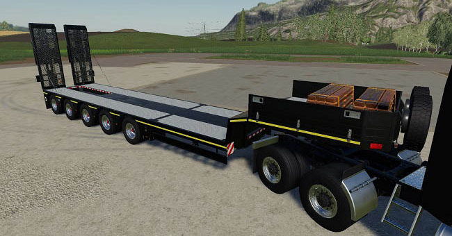 Мод трал Doll Heavy Hauler v1.0.0.0 Farming Simulator 19