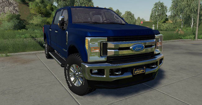 Мод авто Ford F-250 Superduty 2017 v1.0 Farming Simulator 19
