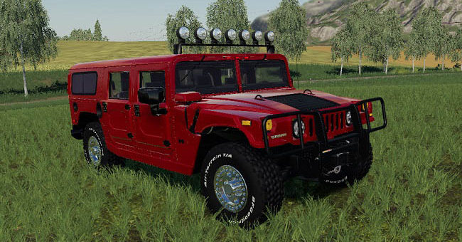 Мод авто Hummer H1 Alpha v1.0.0.0 Farming Simulator 2019