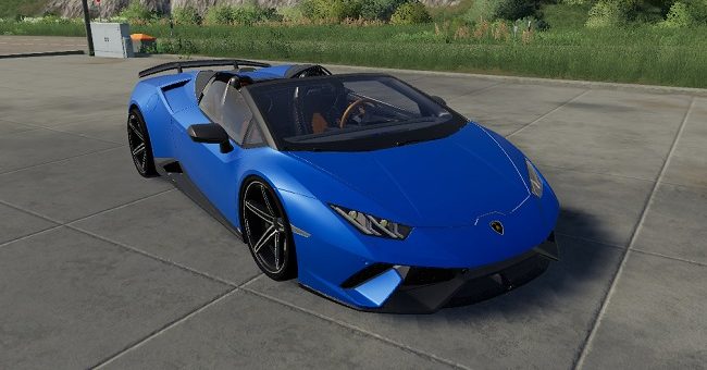Мод авто Lamborghini Huracan Spyder v1.0 FS19