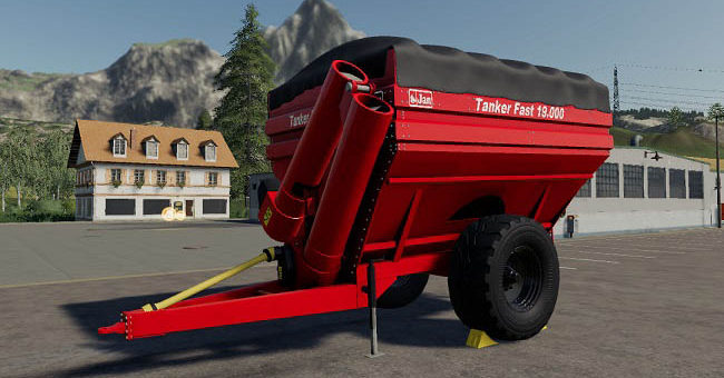 Мод прицеп Jan Tanker 1900 v1.0.0.0 Farming Simulator 2019