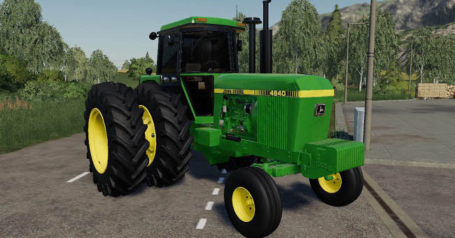 Мод трактор John Deere 4640 v1.0.0.1 Farming Simulator 2019