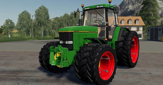Мод трактор John Deere 7800 / 7810 v1.0.0.0 Farming Simulator 19