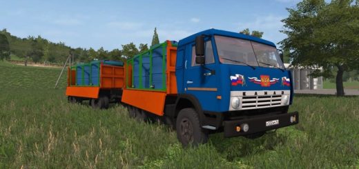 Мод грузовик КАМАЗ СЕЛЬХОЗНИК V1.2.0.0 Фарминг Симулятор 17