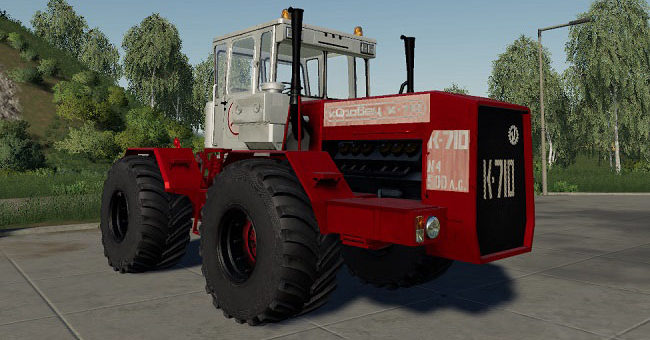 Мод трактор Кировец K-710 v1.0.0.2 Фарминг Симулятор 19