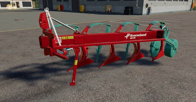 Мод плуг Kverneland AB 85 v1.0.0.0 Farming Simulator 2019