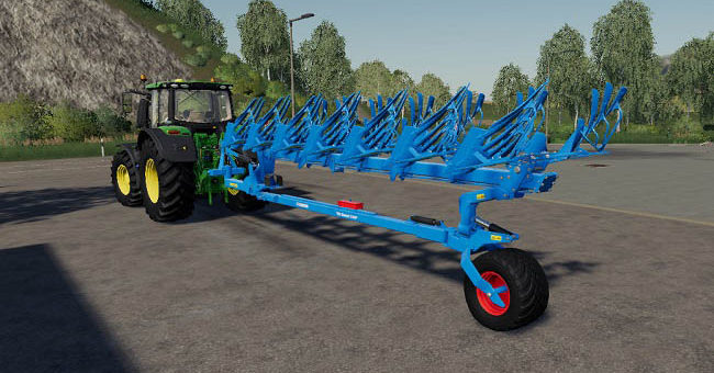Мод плуг Lemken Diamant 12 v1.0.0.0 Farming Simulator 19