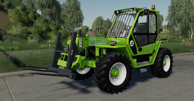 Мод погрузчик Merlo P41.7 Turbofarmer v3.0.0.0 FS2019