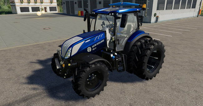 Мод трактор New Holland T6 Blue Power v1.0.0.3 FS2019