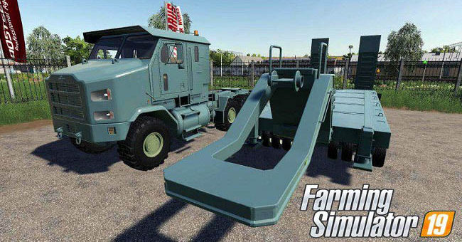 Мод ПАК Oshkosh Defense HET M1070A1 v1.0 FS2019