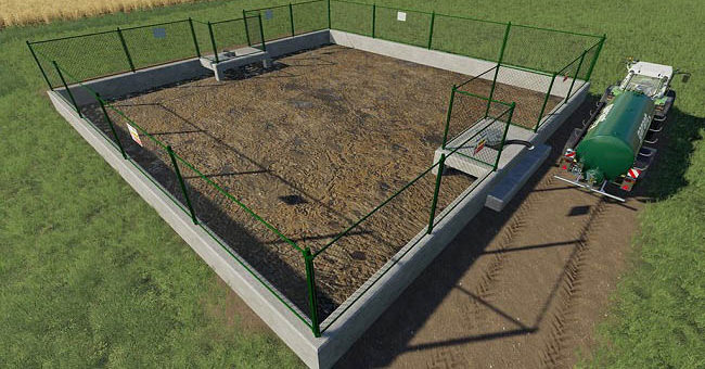 Мод Slurry Lagoon v1.0.0.0 Farming Simulator 2019