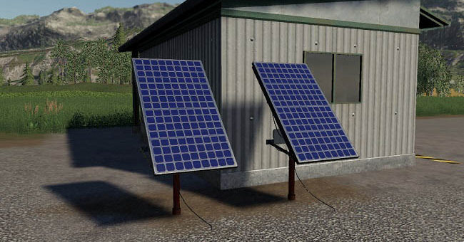 Мод Solar Panel v1.0.0.0 Farming Simulator 19